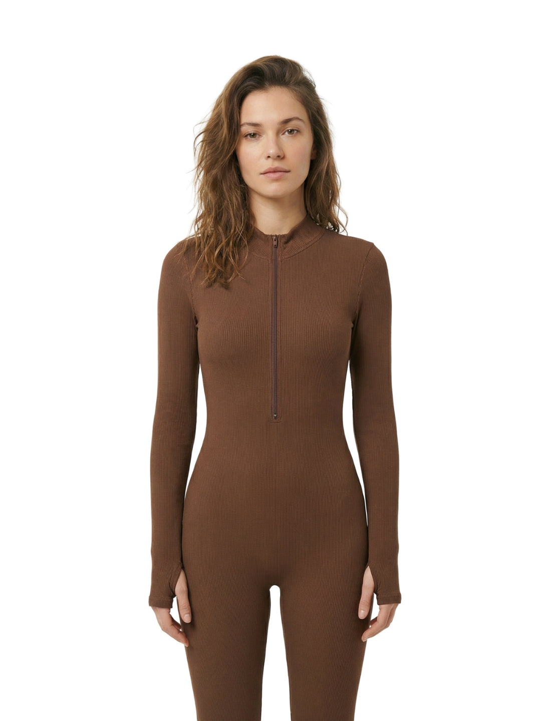 Snatched Rib Jumpsuit