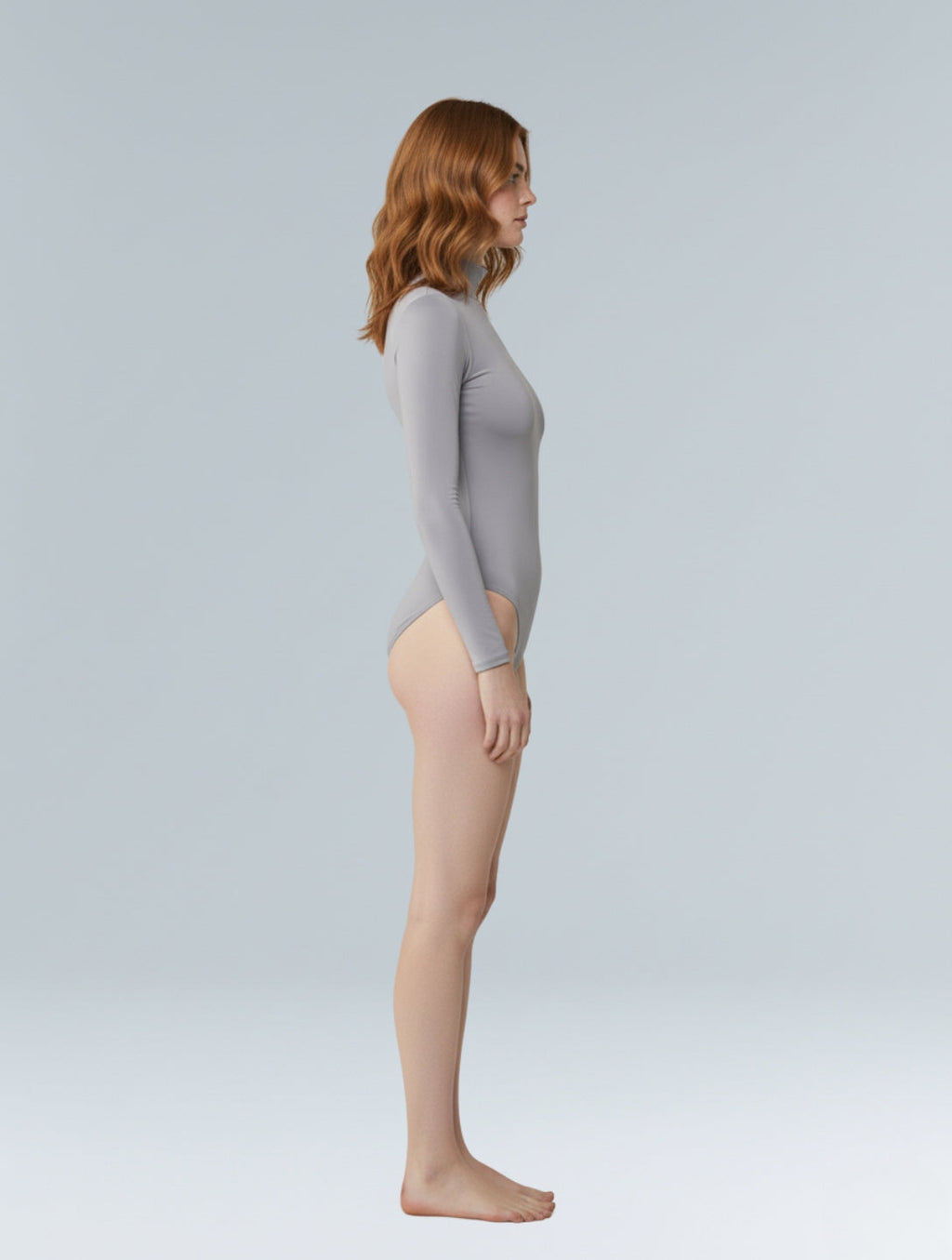 Long Sleeve Turtle Neck Bodysuit