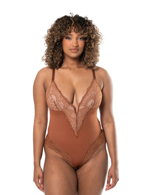 Brown Bodysuit